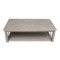 International Concepts Rectangle Hampton Coffee Table, 46 in W, 24 in L, 18 in H, Wood, Washed Gray Taupe OT09-70C - alternate 3